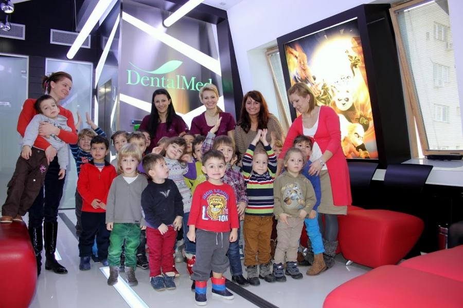 Gradinita Arici Pogonici in vizita la DentalMed Kids